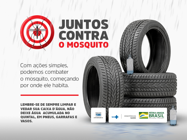 Atitudes simples ajudam na prevenção e controle do mosquito.